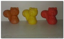 * 3 Avon Bar Soap Kitty Cats Collectibles 1968 Vintage - $16.78