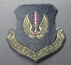 Usaf Us Air Force Forces In Europe Subdued Embroidered Patch 3 X 3 Inches - £4.42 GBP