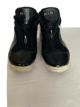 Vintage Nike Air Flight Pro Sneakers Black Tie Zip 930125-161 Mens Size ... - £67.26 GBP