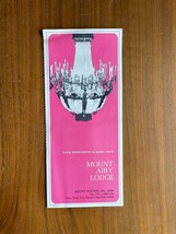 Mount Airy Lodge Brochure Mount Pocono PA - $30.00