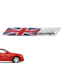 Union Jack Flag Car Emblem Eng Great Britain Flag Alloy Emblem   Memorial Party  - £35.65 GBP