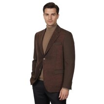 Men's Zacchi Sport Coat Patch Elbow Chenille Velveteen Bryan Cognac 74527 image 6