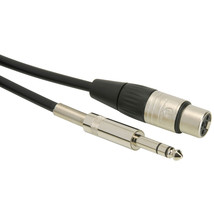 Pcxf30 Patch Cable Xlr Female To 1/4&quot; Trs Male 30 Ft. - £35.95 GBP