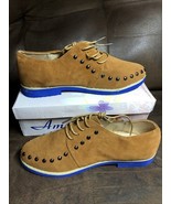 NEW Amy’s Saddle Oxfords Women Shoes Size 8 Leather Lace Up Light Weight - $26.88 CAD