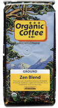 The Organic Coffee Co. Zen Blend Ground Coffee 12 Oz Medium Light Roast ... - $16.82