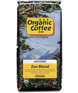 The Organic Coffee Co. Zen Blend Ground Coffee 12 Oz Medium Light Roast OrganiC. - $16.82