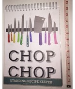 Two&#39;s Company Chop Chop Standing Recipe Keeper includes 50 Clear Sleeves... - £11.42 GBP