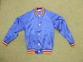 Vintage Retro mens size XL Satin jacket Denver Broncos colors field stream RARE - £117.46 GBP