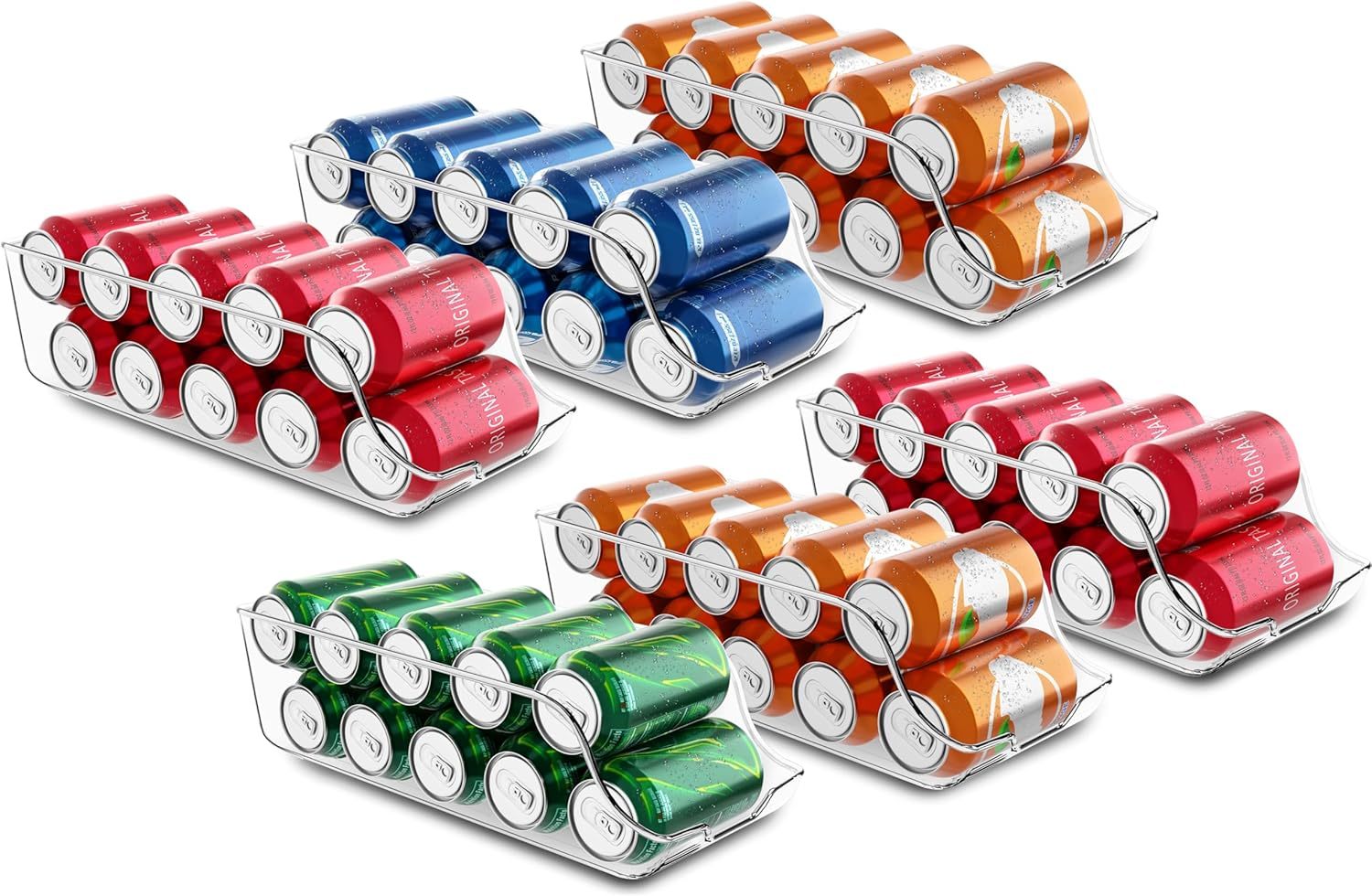 Utopia Kitchen Can Organizer For Pantry (Pack Of 6) - Soda Can Storage, ... - $34.93