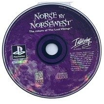 Norse By Norsewest The Return Of The Lost Vikings Sony PS1 Game Disc Only - £19.67 GBP