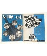 SONGS OF THE SOIL ALL STAR HILLBILLY FOLIO &amp; 100 WLS BARN DANCE FAVORITE... - $34.27 CAD