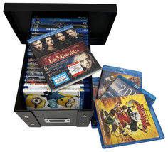 CheckOutStore Black Blu-ray Cases Storage Box (Holds 25 Cases) - $22.36+