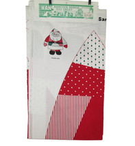 Hancock Crafts Fabric Panel Craft Santa Doll CH-35 Cut And Sew Craft Tra... - $12.86