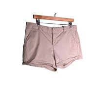 CALVIN KLEIN Womens Size 14 Beige Khaki Chino Shorts Summer Modest - £13.39 GBP