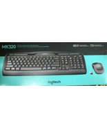 Logitech - MK320 - 2.4 GHz Wireless Desktop Keyboard and Mouse Combo - B... - £47.22 GBP