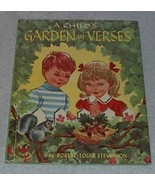 Children&#39;s Wonder book  A Child&#39;s Garden of Verses No 704 - $112.09 MXN