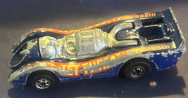 Vintage 1970 Jet Threat Hot Wheels Blue - Loose - £4.69 GBP