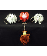 Rubber Puffy Ball Character Key Chain ~ Choice of Lamb, Pony, Ladybug, &amp;... - $6.77 CAD