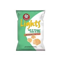 Snacks Chips Lay’s Lights Salt &amp; Vinegar Potato Chips 40% Less Fat 25X36 g - £82.41 GBP