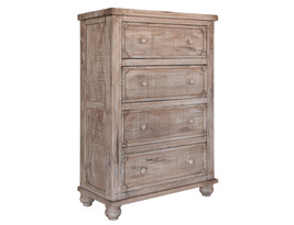 37" Natural Solid Wood Four Drawer Chest - $1,210.49