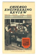 Chicago Engineering Review Jan-Feb 1929 Electricity Drafting Mechanics - $13.86