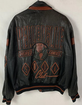 Vintage Pelle Pelle Jacket Leather Bomber Marc Buchanan Men’s 48 Hip Hop 90s - £314.75 GBP