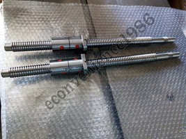 Ant-backlashed RM2505--1500/2900/2900mm Ballscrew &amp; RM2505 Dual Ball nut - £441.52 GBP