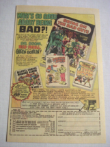 1976 Color Ad Simon &amp; Schuster Books Bring on the Bad Guys, Marvel Fun Book - $7.99