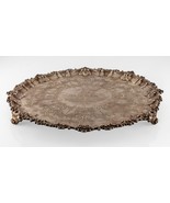 Ab Savory &amp; Sons Argent Sterling 12 &quot; Salver Dédié À Rev.Parkin 1865 - $71,606.79 MXN