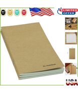 Lightweight Blank Travel Notebook Inserts, Set of 3 - Ideal for Creative... - $21.25 CAD