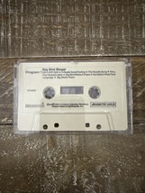 Magnetic Gold Big Bird Sings Book On Cassette - $14.73