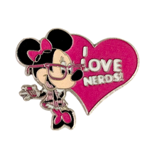 Minnie Mouse Disney Pin: I Love Nerds Heart - €11,05 EUR