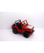 1993 Vintage Bruder Cross Country Red Jeep Wrangler Toy - $373.95 MXN