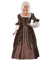 Deluxe French Revolution Era or Marie Antoinette Theater Quality Costume Gown, L - £286.72 GBP