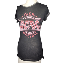 ACDC High Voltage Black Womans Tee Size XL  - £19.47 GBP