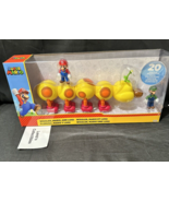 Wiggler with Mario &amp; Luigi Multipack figures Nintendo Super Mario Exclus... - £53.37 GBP
