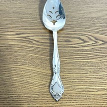 Community Slotted/Pierced Serving Spoon Known As Affection Pattern By On... - $6.85