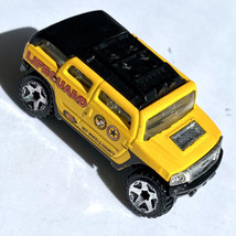 2003 Hot Wheels Rockster Diecast Yellow Lifeguard Hummer Very Good Condi... - $4.95