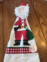 Kitchen Friends Decorative Kitchen Towel KF TIE Santa Ships N 24h - $16.81