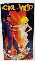 Cool World (VHS, 1992) Brad Pitt Kim Basinger Gabriel Bryne Cartoon Live Action - £8.35 GBP