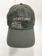 Disneyland Resort True Vintage Characters Gray Adult Adjustable Strapback Cap - £15.58 GBP