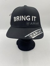 Ariat BRING IT Mesh Trucker Cap Hat NWT! Black One Size - $25.71