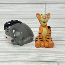 Disney Winnie the Pooh Tigger Eeyore Mini 2&quot; PVC Figure Cake Toppers Figures - £7.77 GBP