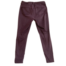 Old Navy Rockstar Jean Women 10 Burgundy Brown Super Skinny High Rise Pant 32x28 - £9.15 GBP