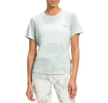The North Face Womens Wander Twist Back T-Shirt Misty Jade Heather Large - £31.41 GBP