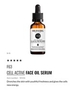 Oliveda f63 Cell Active Face oil - New 100% Authentic - $964.46 MXN