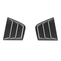 JIDIXIAN Interior Mouldings ABS Car Rear Window Shutters Blind Decoration Cover  - £84.44 GBP