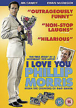 I Love You Phillip Morris DVD (2010) Jim Carrey, Ficarra (DIR) Cert 15 Pre-Owned - £12.97 GBP