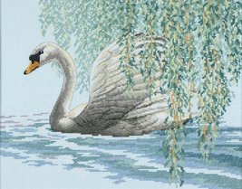 Dimensions Needlecrafts Counted Cross Stitch, Willow Swan - $28.59