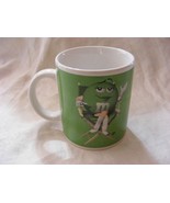 Vintage 1982 Green M&amp;M Coffee Cup Mug 10oz - €25,47 EUR